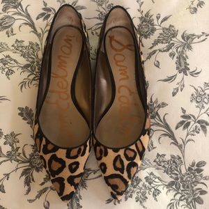 Sam Edelman Animal Print Flats